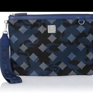 MCM Nylon Camo Dieter Clutch NWT